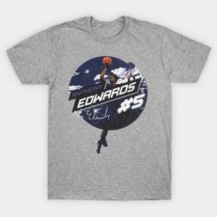 Anthony Edwards Minnesota City Emblem T-Shirt